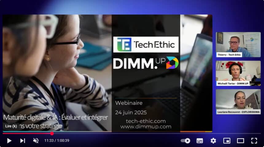 table ronde maturite digitale IA