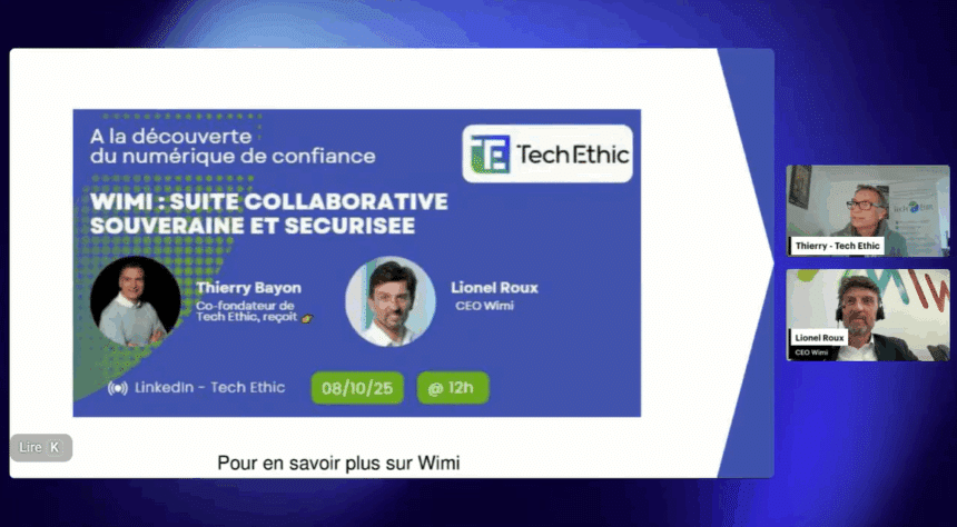 interview vidéo wimi suite collaborative