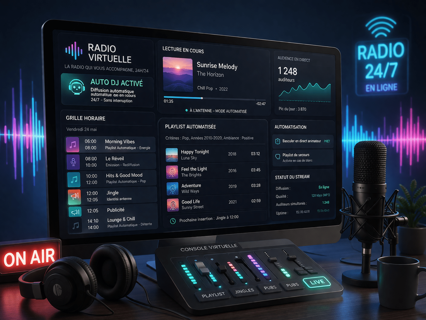 Infomaniak Radio Automatisée