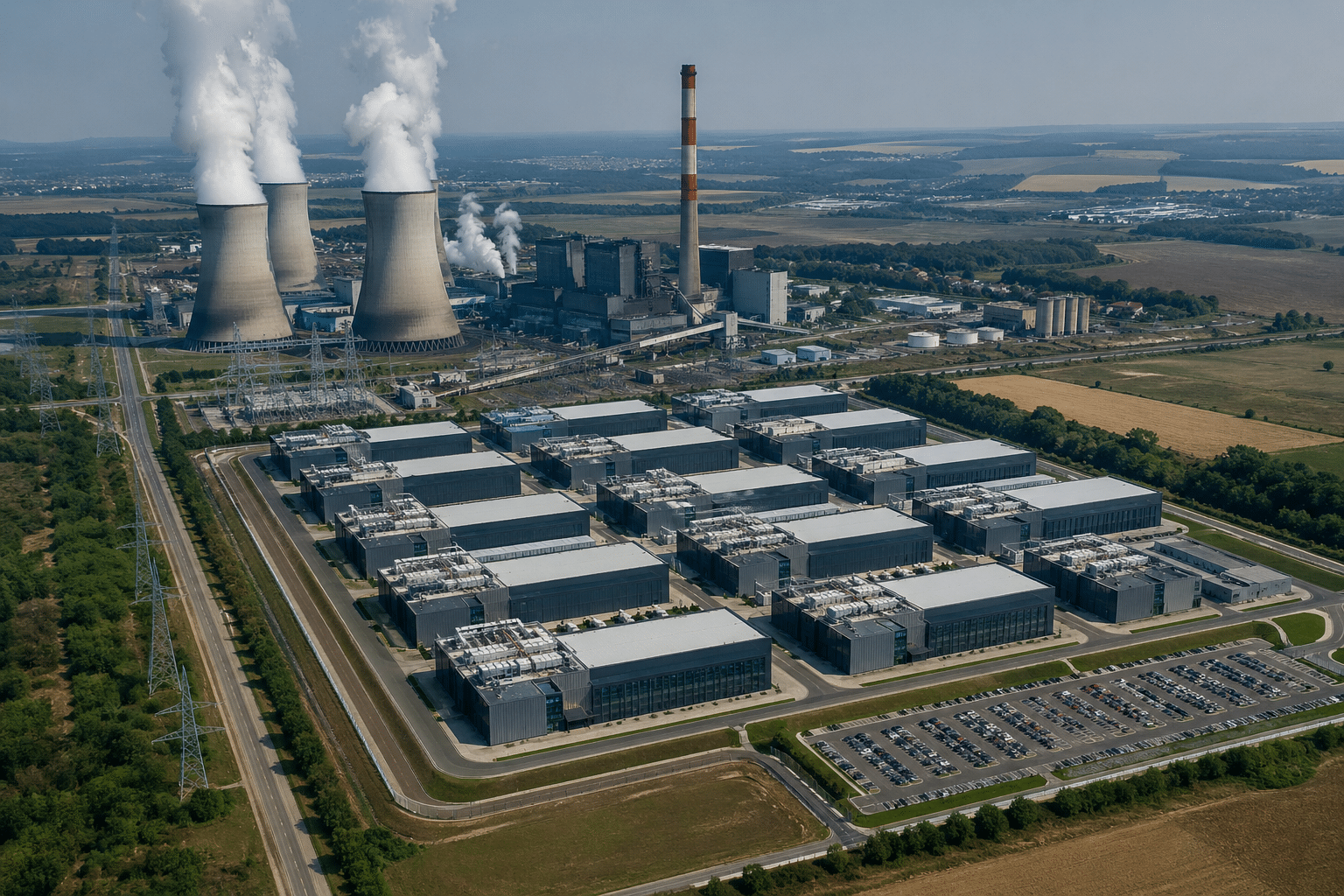 consommation électrique campus IA